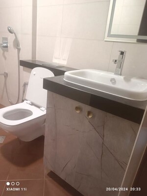 Kitchen in 3 BHK Apartment at Shanthi Apartments, Shanthi Nagar – for Rent