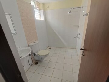 Bathroom in 3 BHK Apartment at K Raheja Corp Vistas, Nacharam – for Rent