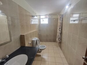 Bathroom in 3 BHK Apartment at K Raheja Corp Vistas, Nacharam – for Rent