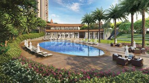 Swimming Pool in 3 BHK Builder Floor at Shapoorji Pallonji Joyville Celestia, Hadapsar – for Sale