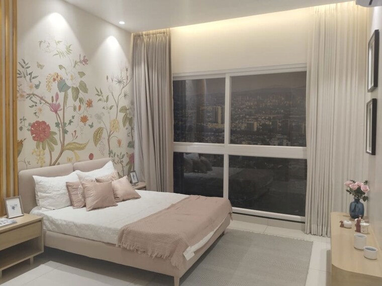 Bedroom, purvankara-emerald-bay 3 Bedroom 1455 Sq.Ft. Apartment In Mundhwa Pune 10038119