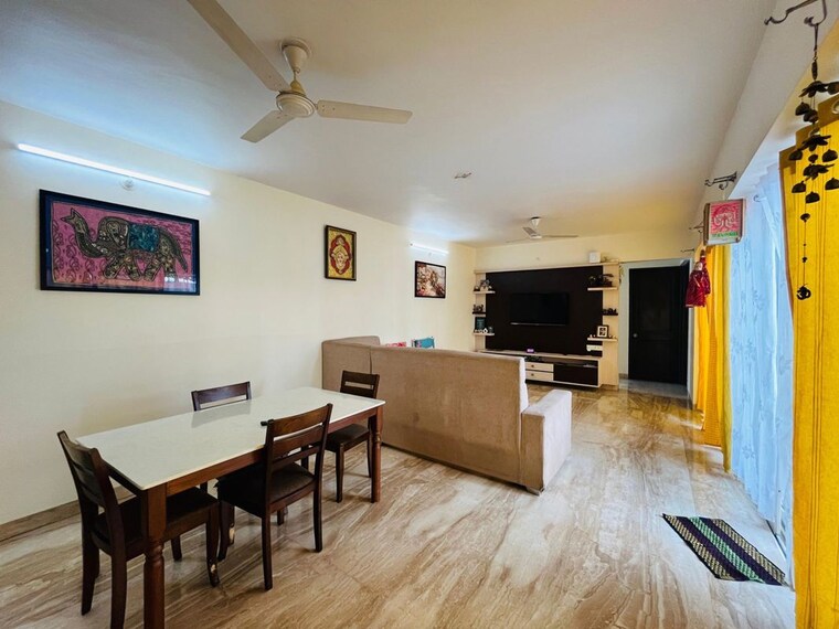 Living Room, kharadi 3 Bedroom 1950 Sq.Ft. Apartment In Kharadi Pune 10040786