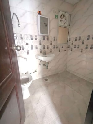 Bathroom in 4 BHK Apartment at Land Craft Golf Links Villa, Pandav Nagar – for Sale