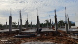 Floor Plan in 2 BHK Independent House at Duvvada – for Sale