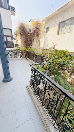 Balcony in 1 BHK Builder Floor at Greater Kailash I – for Rent