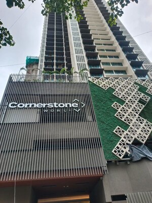Staircase in 2 BHK Apartment at Chandak Cornerstone, Worli – for Rent