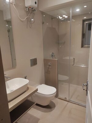 Bathroom in 3 BHK Apartment at Venus Apartments Cuffe Parade, Cuffe Parade – for Rent