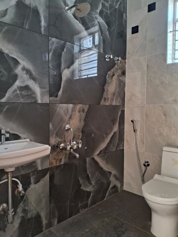 Attached Bathroom in 3 BHK Apartment at Saligramam – for Sale