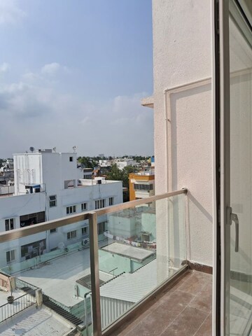 Balcony in 3 BHK Apartment at Saligramam – for Sale