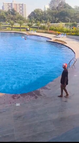 Swimming Pool in 2 BHK Apartment at Shapoorji Pallonji Joyville Hadapsar Annexe, Hadapsar – for Rent