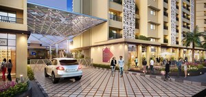 2 BHK Apartment – Exterior View View at Raunak City, Kalyan West - for Sale
