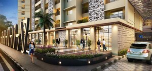 2 BHK Apartment – Exterior View View at Raunak City, Kalyan West - for Sale