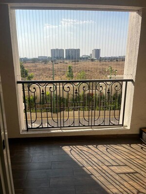 Balcony in 2 BHK Apartment at Nyati Era, Dhanori – for Rent