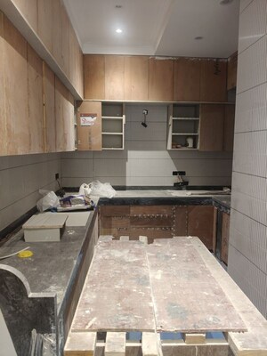 Kitchen in 3 BHK Builder Floor at Bhogal – for Sale