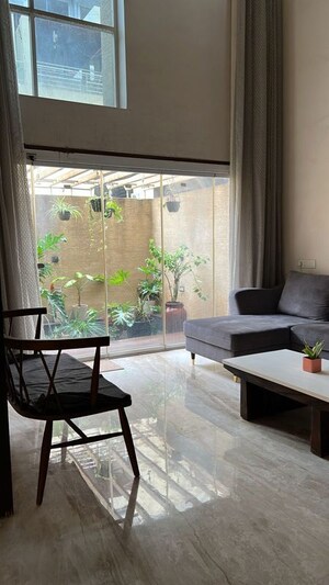 Living Room in 4 BHK Villa at Bavdhan – for Rent