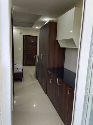 Kitchen in 1 RK Builder Floor at Unitech Rakshak, Sector 41 – for Rent