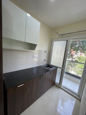 Kitchen in 1 RK Builder Floor at Unitech Rakshak, Sector 41 – for Rent