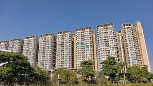 3 BHK Apartment – Exterior View View at Akshar Green World, Dighe - for Rent