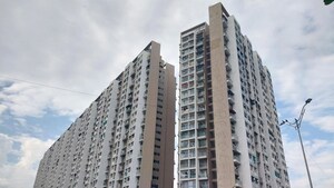 3 BHK Apartment – Exterior View View at Akshar Green World, Dighe - for Rent