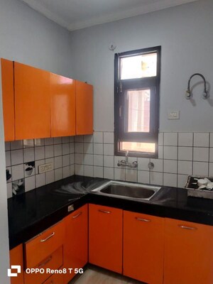 Kitchen in 1 BHK Builder Floor at Paryavaran Complex – for Rent