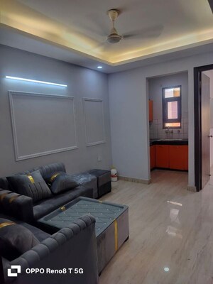 Living Room in 1 BHK Builder Floor at Paryavaran Complex – for Rent