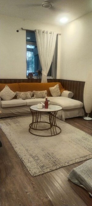 Living Room in 1 BHK Apartment at Juhu – for Rent