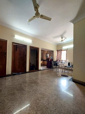 Living Room in 3 BHK Builder Floor at Panduranga Nagar – for Rent