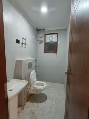 Bathroom in 2 BHK Builder Floor at Freedom Fighters Enclave – for Rent