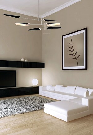 Living Room in 2 BHK Apartment at Suraj Palette, Dadar West – for Sale