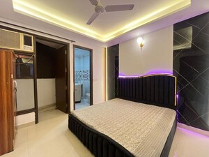 Bedroom in 2 BHK Builder Floor at Freedom Fighters Enclave – for Rent