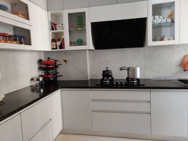 Kitchen, gomti nagar 3 Bedroom 1590 Sq.Ft. Apartment In Gomti Nagar Lucknow 10041516