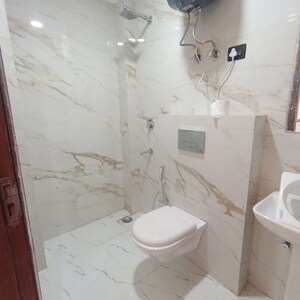 Bathroom in 3 BHK Builder Floor at Saket – for Rent