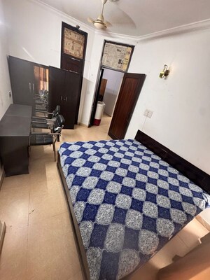 Bedroom in 1 BHK Builder Floor at Sarita Vihar – for Rent