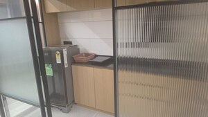 Kitchen in  Office Space at Shyamal – for Rent