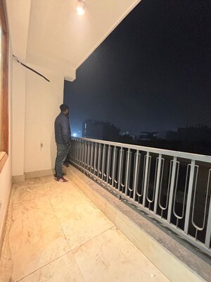 Balcony in 4 BHK Builder Floor at Saket – for Rent