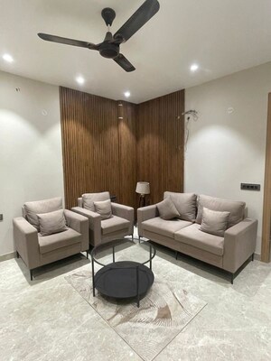 Living Room in 1 BHK Builder Floor at Sunehera Apna Ghar, Sector 55 – for Rent