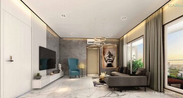 Living Room in 4 BHK Apartment at Versova – for Sale