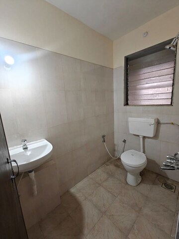 Bathroom in 1 BHK Apartment at Ram Pushpanjali Residency, Owale – for Rent