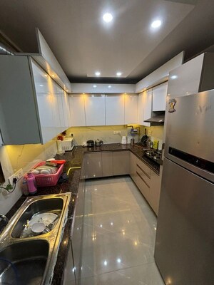 Kitchen in 2 BHK Builder Floor at Saket – for Rent