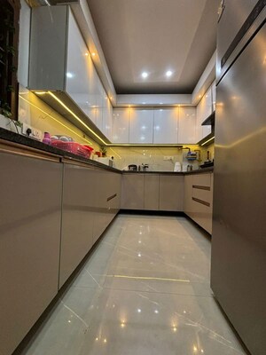 Kitchen in 2 BHK Builder Floor at Saket – for Rent