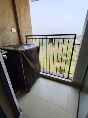 Balcony in 1 BHK Apartment at Lodha Lakeshore Greens, Dombivli East – for Rent