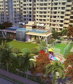 1 BHK Apartment – Exterior View View at Raunak City, Kalyan West - for Sale