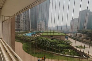 Balcony in 1.5 BHK Apartment at Runwal Forests, Kanjurmarg West – for Rent