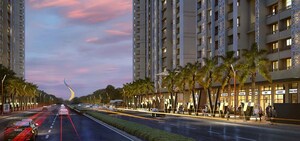 3 BHK Apartment – Exterior View View at Raunak City, Kalyan West - for Sale