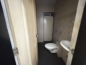 Bathroom in 1 RK Apartment at Hiranandani Estate Solitaire C, Ghodbunder Road – for Rent