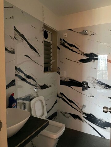 Bathroom in 2 BHK Apartment at Sayba Sapphire, Kurla West – for Rent