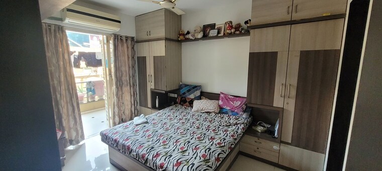 Bedroom, sukhwani-palm-breeze 2 Bedroom 1000 Sq.Ft. Apartment In Pimple Saudagar Pune 10041924