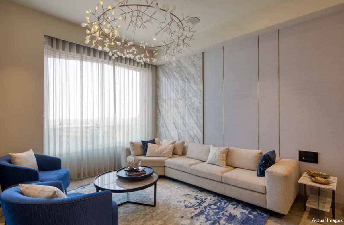 2 BHK + Servant Room 890 Sq.Ft. Apartment in Bhoomi Simana