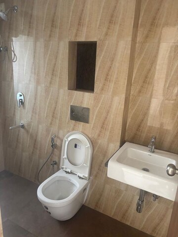 Bathroom in 2.5 BHK Apartment at Lodha Splendora, Ghodbunder Road – for Rent
