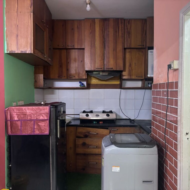 Kitchen, supertech-ecovillage-i 2 Bedroom 872 Sq.Ft. Builder Floor In Sector 1 Greater Noida Greater Noida 10042150